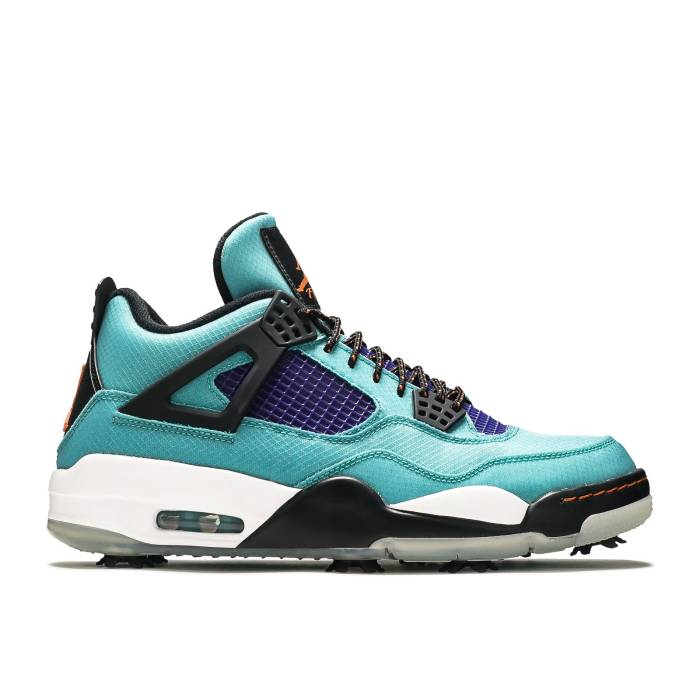 ナイキ エアジョーダン Air Jordan 【 Jordan 4 Golf Nrg Torrey Pines Men New Emerald/Grape Ice/White/Cinder Orange 】 golf ゴルフ メンズ 白色 ホワイト orange 橙・オレンジ