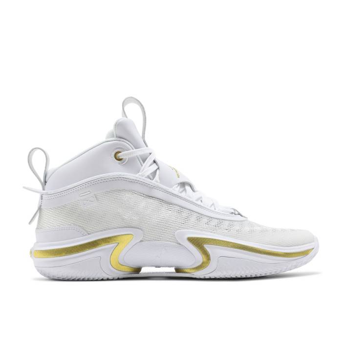 ナイキ エアジョーダン Air Jordan 【 Jordan 36 \u0027Glory\u0027 Men White/Black/Game Royal/Metallic Gold 】 メンズ 白いこと 白いこと 黒いこと 黒いこと Game 競り合い ゴールド