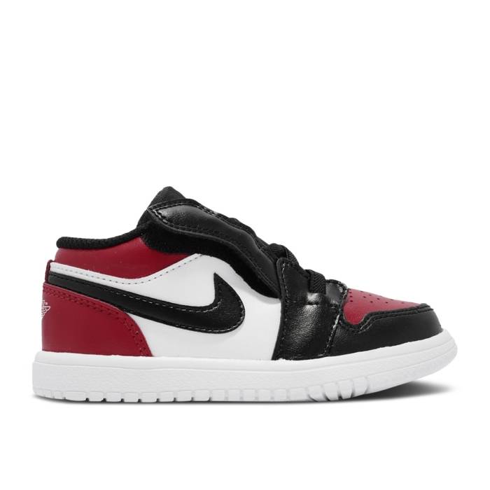 ナイキ エアジョーダン Air Jordan 【 Jordan 1 Low Alt Td Bred Toe Infant Gym Red/White/Black 】 ベビー Red 赤・レッド 白色 ホワイト 黒色 ブラック