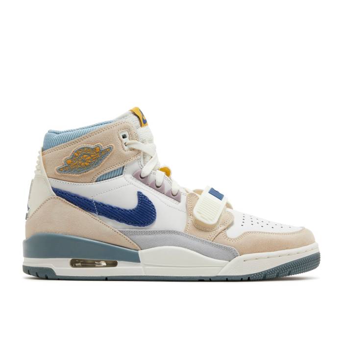 ナイキ エアジョーダン Air Jordan 【 Jordan Legacy 312 Corduroy Swoosh - White Mystic Navy Men Summit White/Mystic Navy/Sail 】 legacy レガシー Swoosh スウッシュ・スウォッシュ 白色 ホワイト メンズ 白色 ホワイ