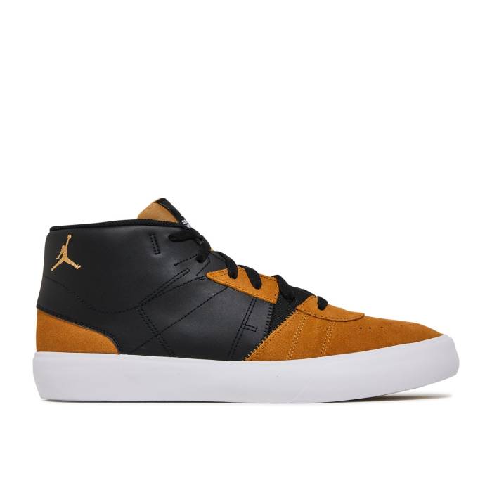 ナイキ エアジョーダン Air Jordan 【 Jordan Series.03 Mid \u0027Elemental Gold\u0027 Men Black/White/Elemental Gold/Washed Teal/Gum Light Brown 】 ミッド メンズ 黒いこと 黒いこと 白いこと 白いこと ゴールド 赤銅色 赤銅色