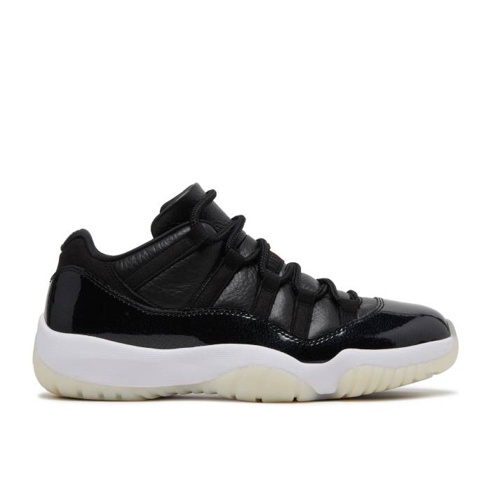 ナイキ エアジョーダン Air Jordan 【 Jordan 11 Retro Low \u002772-10\u0027 Men Black/Gym Red/White/Sail 】 レトロ メンズ 黒いこと 黒いこと Red 赤・赤いこと 白いこと 白いこと