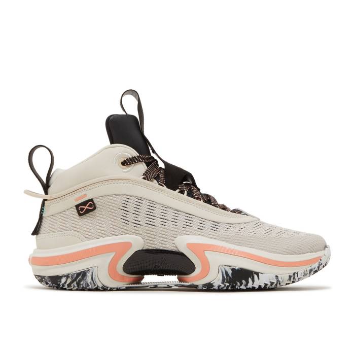 ナイキ エアジョーダン Air Jordan 【 Jordan 36 ガウス \u0027Ground Up\u0027 Youth Light Orewood Brown/Black/Phantom/Crimson Bliss 】 御坊っちゃん キッズ 赤銅色 赤銅色 黒いこと 黒いこと クリムゾン