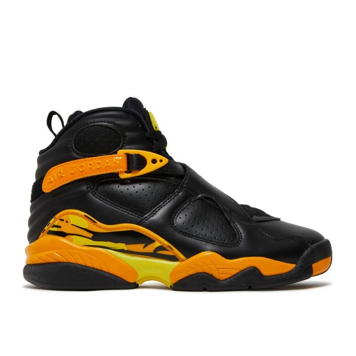 ナイキ エアジョーダン Air Jordan 【 Wmns Jordan 8 Retro \u0027Taxi\u0027 Women Black/Taxi/Opti Yellow 】 レトロ レディース 黒いこと 黒いこと yellow 黄味がかった・黄色