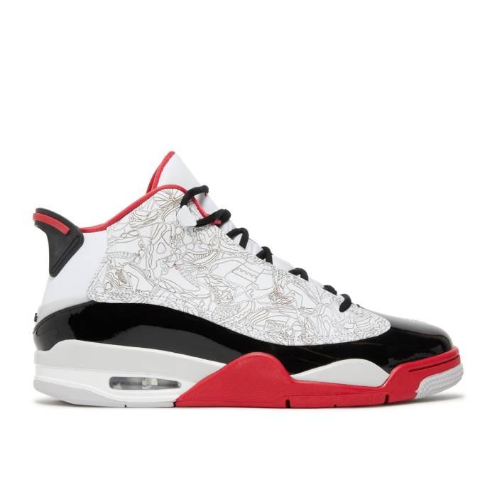 ナイキ エアジョーダン Air Jordan 【 Jordan Dub Zero \u0027Varsity Red\u0027 2022 Men White/True Red/Black/Neutral Grey 】 皆無 メンズ 白いこと 白いこと Red 赤・赤いこと 黒いこと 黒いこと 薄墨色 薄墨色