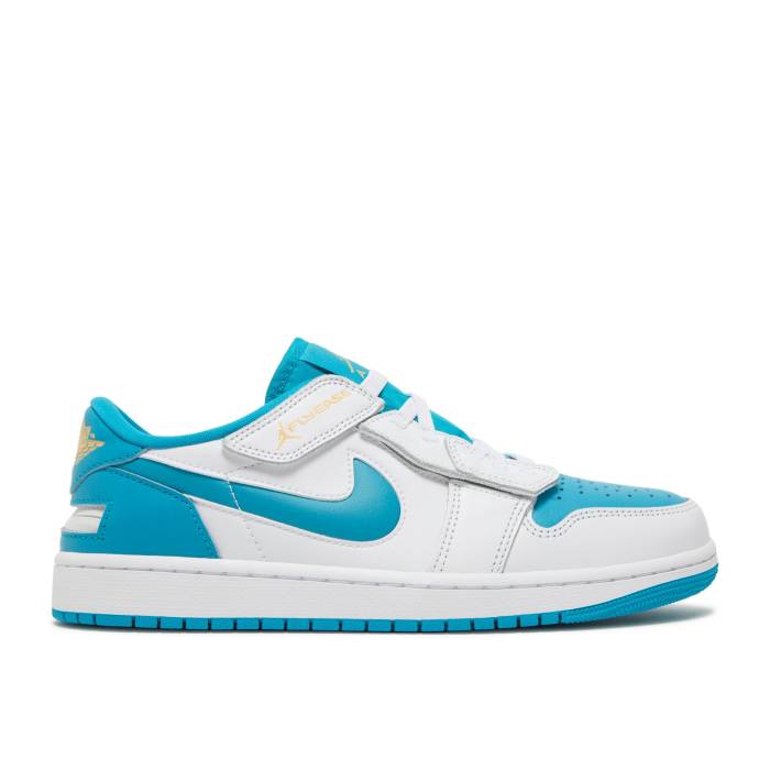 ナイキ エアジョーダン Air Jordan 【 Jordan 1 Low Flyease \u0027Aquatone\u0027 Men White/Celestial Gold/Aquatone 】 メンズ 白いこと 白いこと ゴールド