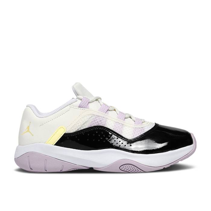 ナイキ エアジョーダン Air Jordan 【 Jordan 11 Cmft Low ガウス \u0027Sail Doll\u0027 Youth Sail/Doll/Black/Citron Tint 】 御坊っちゃん キッズ 黒いこと 黒いこと