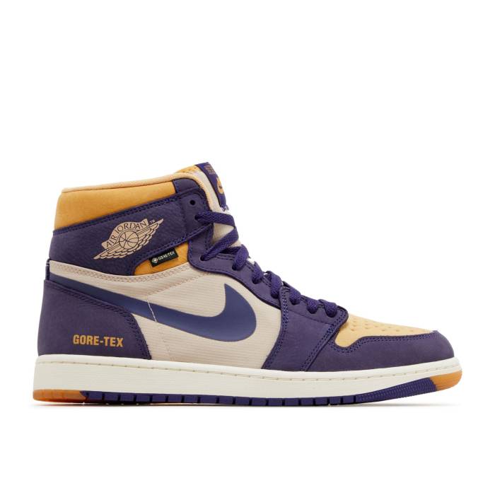 ナイキ エアジョーダン Air Jordan 【 Jordan 1 High Element Gore-Tex \u0027Sky J Purple\u0027 Men Sky J Purple/Shimmer/Honeycomb/Sail/Black 】 ご機嫌 化学元素 ゴアテックス メンズ 天の原 Purple 紫・パープル 黒いこと 黒いこと