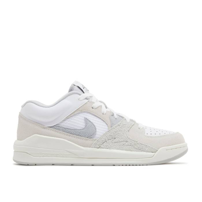 ナイキ エアジョーダン Air Jordan 【 Jordan Stadium 90 \u0027White Neutral Grey\u0027 Men White/White/Sail/Neutral Grey 】 闘技場 メンズ 白いこと 白いこと 薄墨色 薄墨色