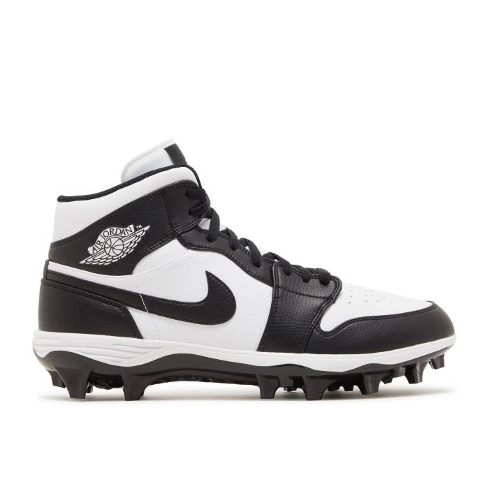 ナイキ エアジョーダン Air Jordan 【 Jordan 1 Mid Td Cleat \u0027Black White\u0027 2023 Men White/Black/Black 】 ミッド メンズ 白いこと 白いこと 黒いこと 黒いこと