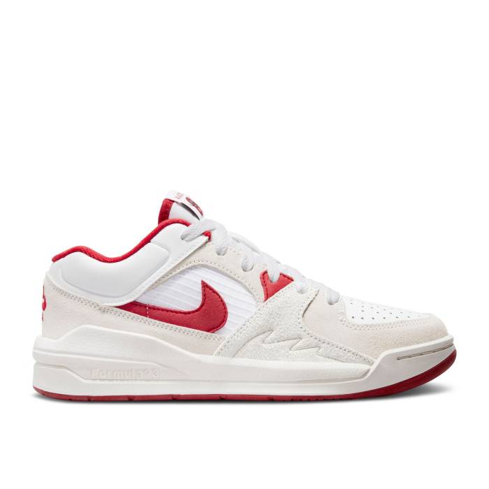ナイキ エアジョーダン Air Jordan 【 Jordan Stadium 90 Gs White Varsity Red Youth White/Varsity Red/Sail 】 スタジアム ジュニア キッズ 白色 ホワイト Red 赤・レッド