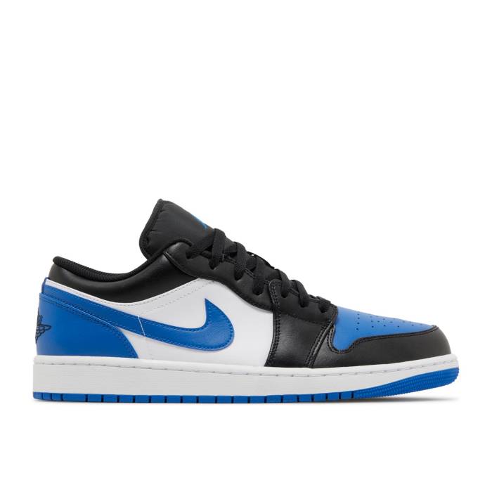 ナイキ エアジョーダン Air Jordan 【 Jordan 1 Low \u0027Alternate Royal Toe\u0027 Men White/Royal Blue/Black 】 メンズ 白いこと 白いこと 青味 青み 黒いこと 黒いこと