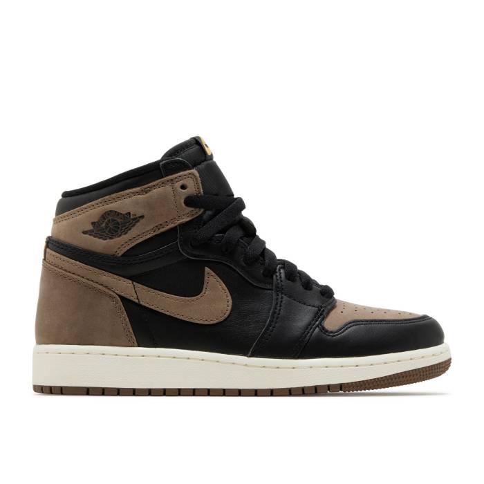 ナイキ エアジョーダン Air Jordan 【 Jordan 1 Retro High Og ガウス \u0027Palomino\u0027 Youth Black/Metallic Gold/Palomino/Sail 】 レトロ ご機嫌 御坊っちゃん キッズ 黒いこと 黒いこと ゴールド