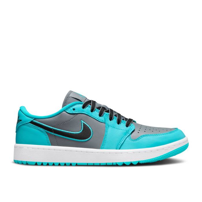 ナイキ エアジョーダン Air Jordan 【 Jordan 1 Low Golf Gamma Blue Men Cool Grey/Black/Gamma Blue 】 golf ゴルフ メンズ クール 灰色 グレー 黒色 ブラック 青色 ブルー