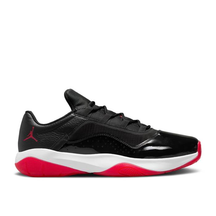 ナイキ　エアジョーダン Air Jordan 【 Jordan 11 Cmft Low \'Bred\' Men Black/Gym Red/White 】 メンズ 黒色 ブラック Red 赤・レッド 白色 ホワイト