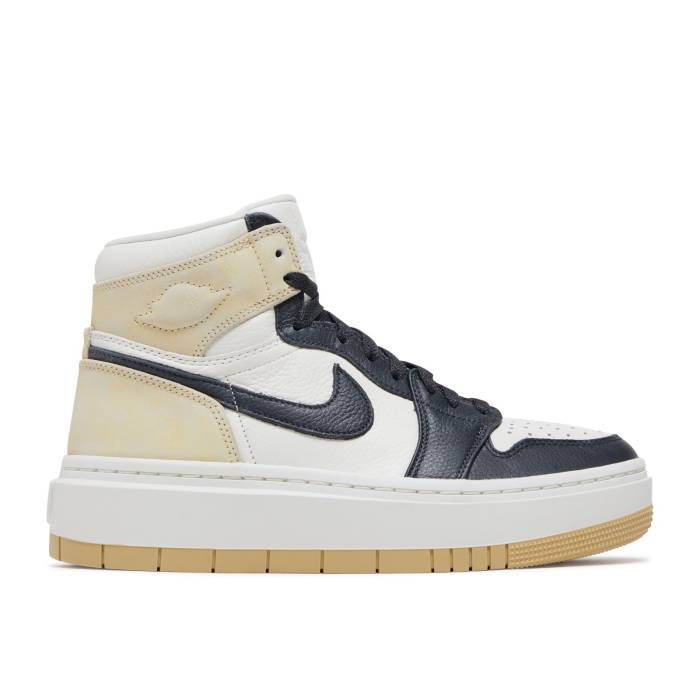 ナイキ エアジョーダン Air Jordan 【 Wmns Jordan 1 Elevate High \u0027Team Gold\u0027 Women Team Gold/Sail/Dark Smoke Grey 】 ご機嫌 レディース Team 野球クラブ ゴールド 薄墨色 薄墨色