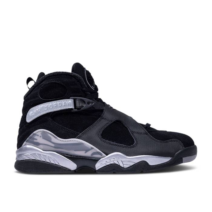 ナイキ エアジョーダン Air Jordan 【 Jordan 8 Retro Winterized \u0027Gunsmoke\u0027 Men Black/Gunsmoke/Metallic Silver 】 レトロ メンズ 黒いこと 黒いこと Silver しろがね色・しろがね色