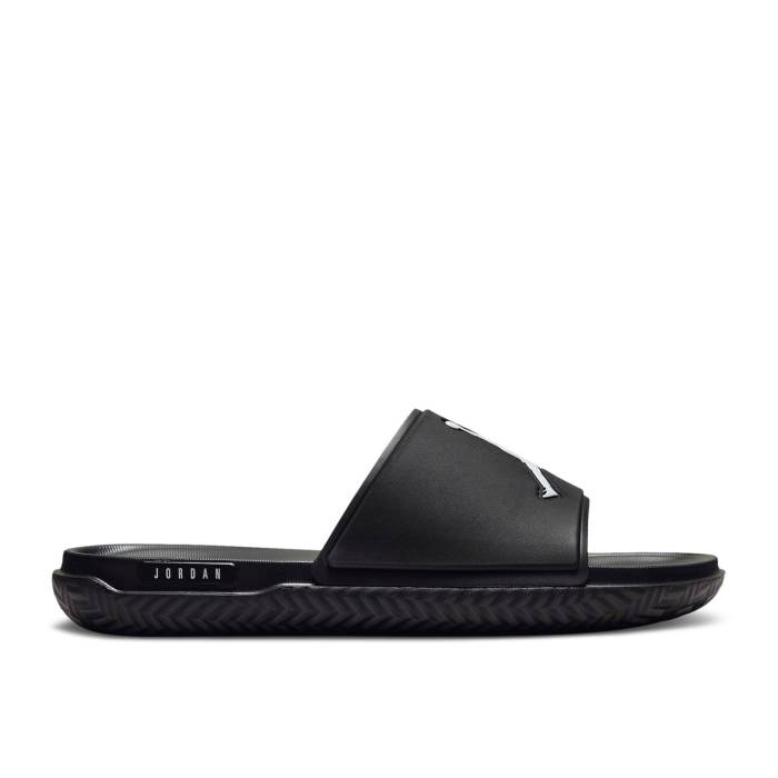 ナイキ エアジョーダン Air Jordan 【 Jordan Jumpman Slide \u0027Black White\u0027 Men Black/White 】 Jumpman 飛び降りるマン Slide サンダル メンズ 黒いこと 黒いこと 白いこと 白いこと
