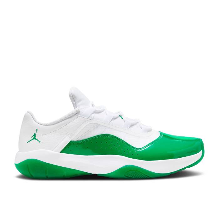 ナイキ エアジョーダン Air Jordan 【 Wmns Jordan 11 Cmft Low \u0027White Lucky Green\u0027 Women White/White/Lucky Green 】 レディース 白いこと 白いこと green 緑・緑であること