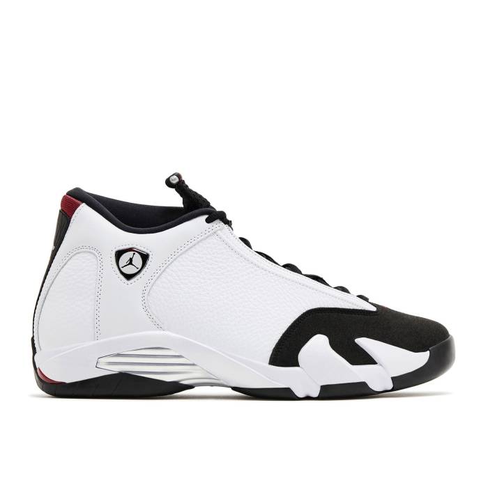 ナイキ エアジョーダン Air Jordan 【 Jordan 14 Retro \u0027Black Toe\u0027 2024 Men White/Varsity Red/Black/Metallic Silver 】 レトロ メンズ 白いこと 白いこと Red 赤・赤いこと 黒いこと 黒いこと Silver しろがね色・しろがね色