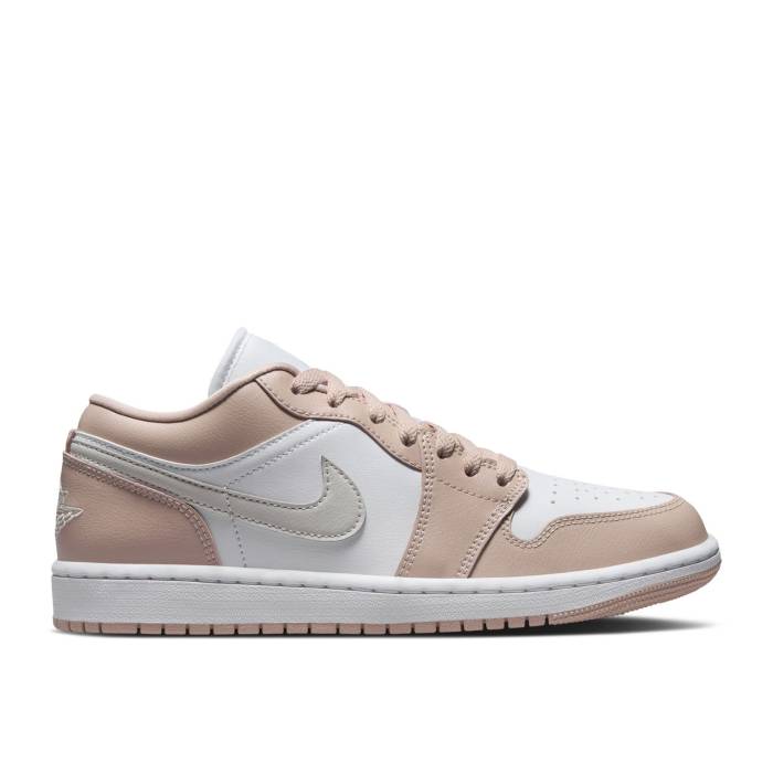 ナイキ エアジョーダン Air Jordan 【 Wmns Jordan 1 Low \u0027Particle Beige\u0027 Women White/Particle Beige/Light Bone 】 レディース 白いこと 白いこと ベージュ