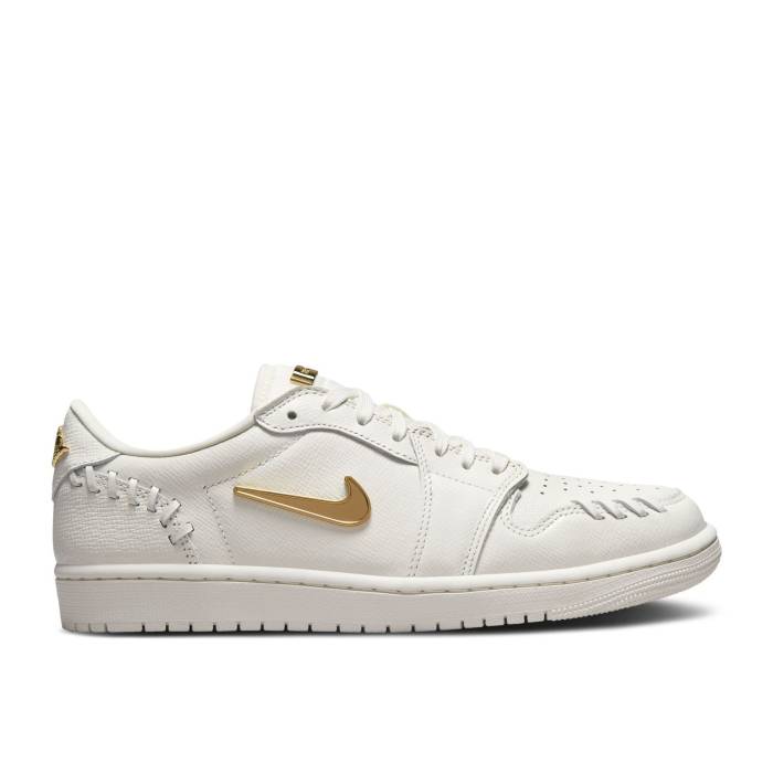 ナイキ エアジョーダン Air Jordan 【 Wmns Jordan 1 Low Method Of Make \u0027Sail Metallic Gold\u0027 Women Sail/Metallic Gold 】 レディース ゴールド