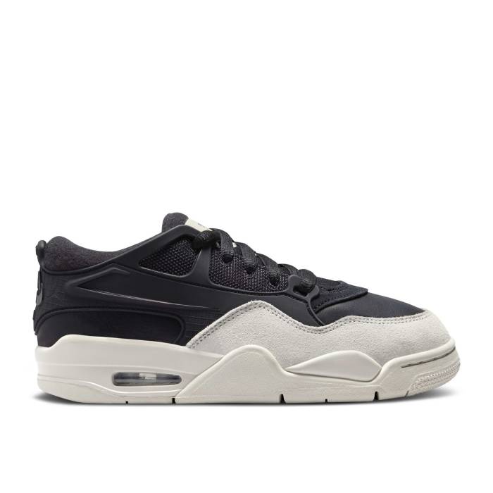 ナイキ エアジョーダン Air Jordan 【 Jordan 4 Rm ガウス \u0027Black Light Bone\u0027 Youth Black/Light Bone/Dark Grey 】 御坊っちゃん キッズ 黒いこと 黒いこと 薄墨色 薄墨色