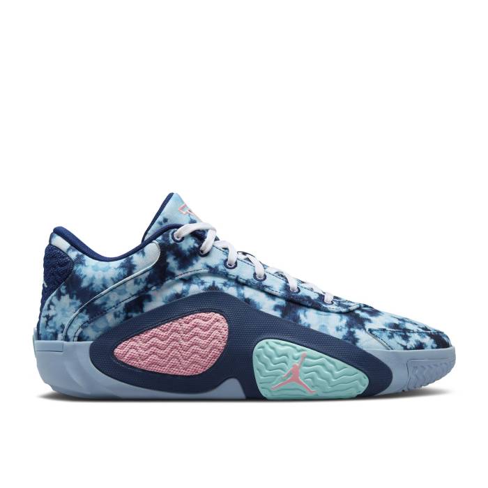 ナイキ　エアジョーダン Air Jordan 【 Jordan Tatum 2 Pf 'Denim' Men Blue Void/Leche Blue/Tropical Twist/Bleached Coral 】 メンズ 青色 ブルー