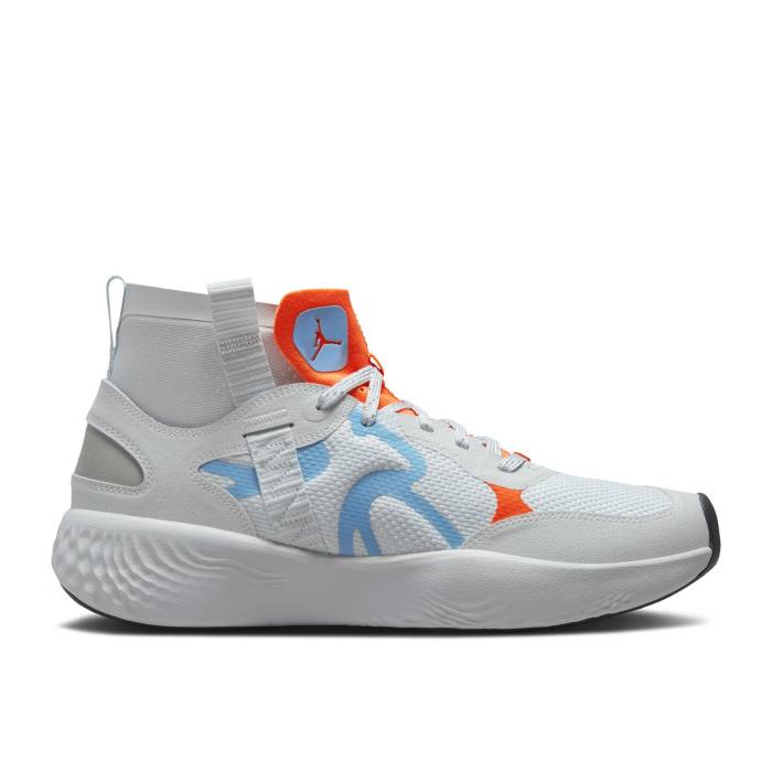 ナイキ エアジョーダン Air Jordan 【 Jordan Delta 3 Mid \u0027Pure Platinum Chambray Total Orange\u0027 Men Pure Platinum/Total Orange/Chambray/Dark Shadow 】 ミッド Platinum プラチナム メンズ 純然たる Platinum プラチナム orange 橙・