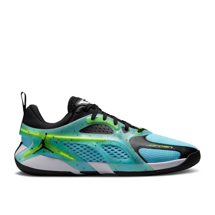 ナイキ エアジョーダン Air Jordan 【 Paolo Banchero X Jordan Heir \u0027Seattle Rotary\u0027 Men Blue Gaze/Volt/White/Black 】 メンズ 青み 青色 白いこと 白いこと 黒いこと 黒いこと