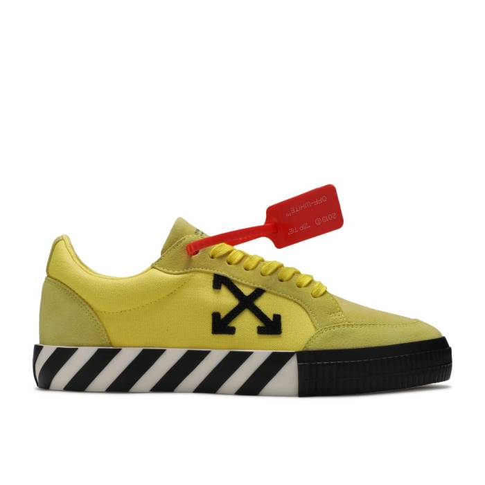 オフホワイト Off-White 【 Vulc Low 'Yellow' Men Yellow/Black 】 メンズ yellow 黄色・イエロー 黒色 ブラック｜スニケス 103,895円