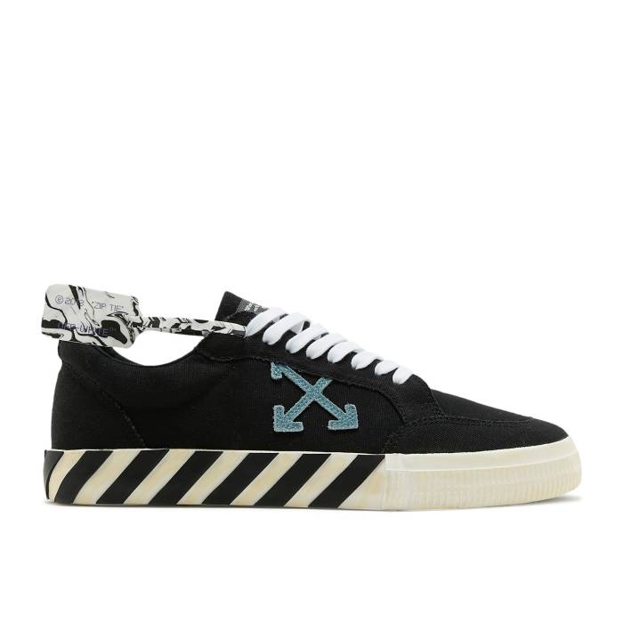 象牙色 Off-White 【 Vulc Sneaker \u0027Black White\u0027 Men Black 】 靴 スニーカー メンズ 黒いこと 黒いこと