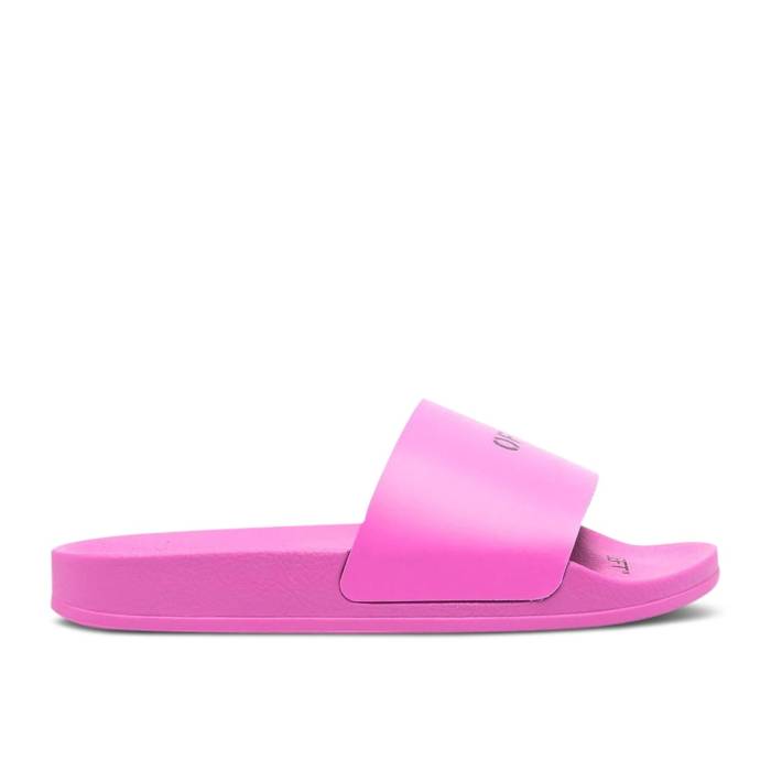象牙色 Off-White 【 Wmns Pool Sliders \u0027Fuchsia\u0027 Women Fuchsia 】 スウィミングプール サンダル レディース
