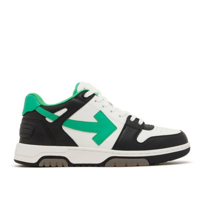 オフホワイト Off-White 【 Out Of Office Low Black Green Men Green/Black 】 メンズ green 緑・グリーン 黒色 ブラック