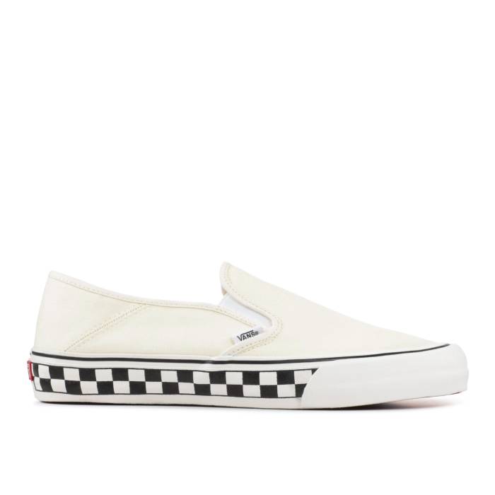 ヴァンズ Vans 【 Slip-On \u0027Sf Classics\u0027 Men Classic White/Checker 】 slip-on スリッポン メンズ 古典派音楽 白いこと 白いこと
