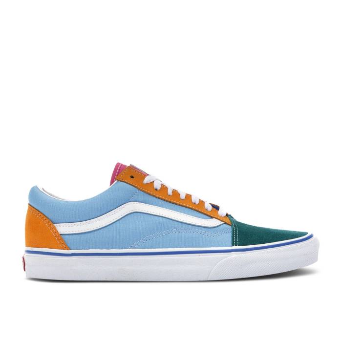 ヴァンズ Vans 【 Old Skool 'Colorblock' Men Multi-Color/Bright 】 メンズ