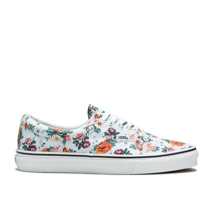 ヴァンズ Vans 【 Era \u0027Garden Floral Print\u0027 Men Floral/True White 】 メンズ 白いこと 白いこと