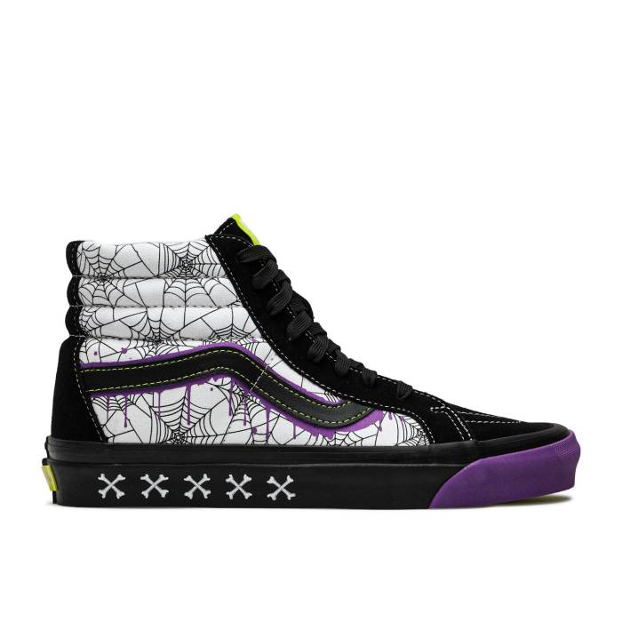 ヴァンズ Vans 【 Size? X Sk8 Hi 38 Dx \u0027Halloween\u0027 Men Black/Dew Bry/True White 】 メンズ 黒いこと 黒いこと 白いこと 白いこと