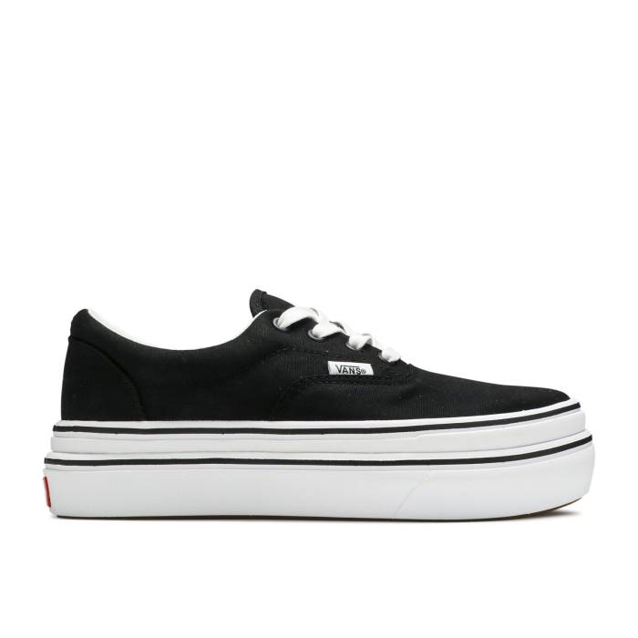 ヴァンズ Vans 【 Wmns Super Comfycush Era \u0027Black\u0027 Women Black/True White 】 レディース 黒いこと 黒いこと 白いこと 白いこと