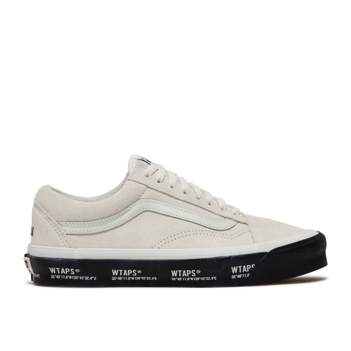 ヴァンズ Vans 【 Wtaps X Old Skool Lx \u0027White Black\u0027 Men White/Black 】 ダブルタップス メンズ 白いこと 白いこと 黒いこと 黒いこと
