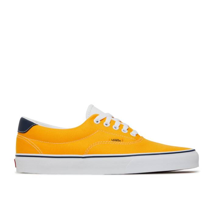 ヴァンズ Vans 【 Era 59 'C&L - Saffron' Men Saffron/True White 】 メンズ 白色 ホワイト