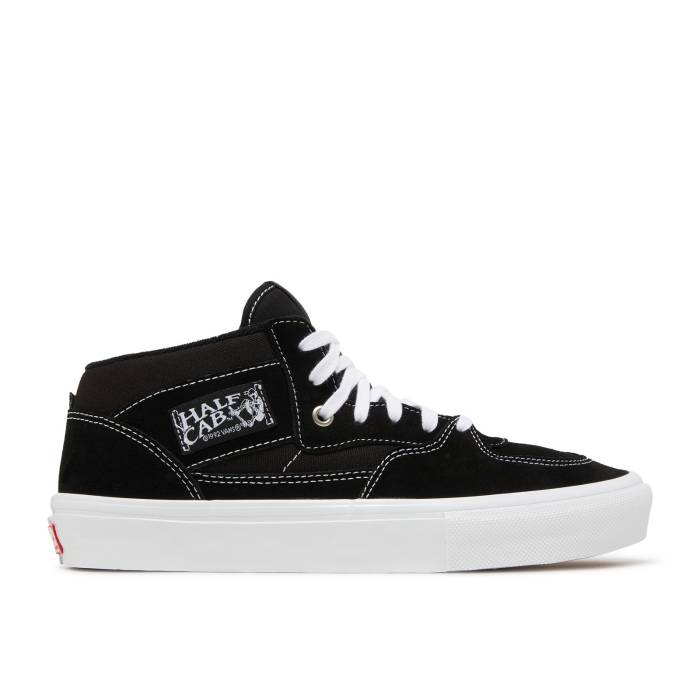 ヴァンズ Vans 【 Skate Half Cab 'Black' Men Black/White 】 Skate スケート ハーフ メンズ 黒色 ブラック 白色 ホワイト
