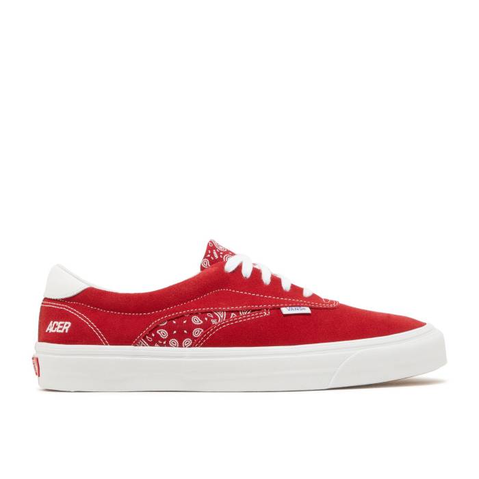 ヴァンズ Vans 【 Acer Ni Sp 'Bandana - Chili Pepper' Men Chili Pepper/True White 】 メンズ 白色 ホワイト