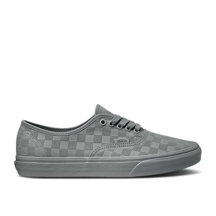 ヴァンズ Vans 【 Authentic 'Mono Checkerboard - Grey' Men Grey 】 オーセンティック メンズ 灰色 グレー