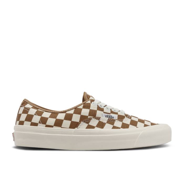 ヴァンズ Vans 【 Authentic 44 Dx \u0027Checkerboard - Chipmunk\u0027 Men Chipmunk 】 オーセンティック メンズ