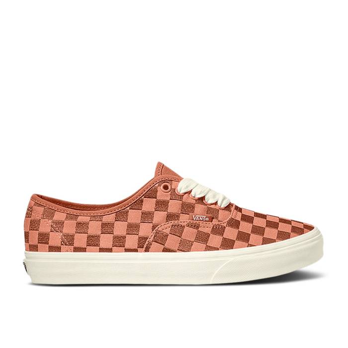 ヴァンズ Vans 【 Authentic 'Embroidered Checkerboard - Orange' Men Embroidered Checker/Orange 】 オーセンティック メンズ orange 橙・オレンジ｜スニケス 26,325円