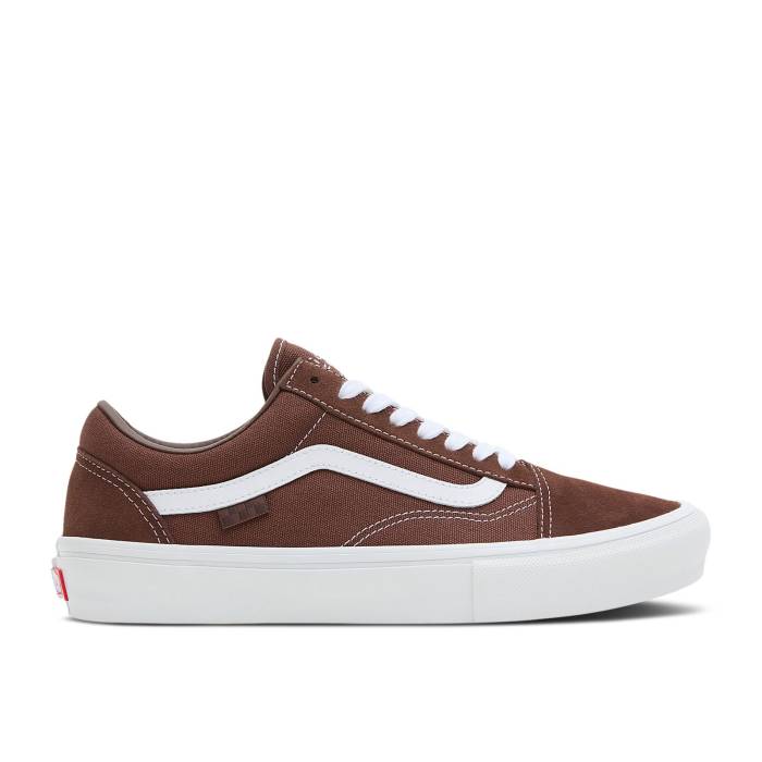 ヴァンズ Vans 【 Nick Michel X Skate Old Skool \u0027Brown\u0027 Men Brown/White 】 Skate 滑る メンズ 赤銅色 赤銅色 白いこと 白いこと