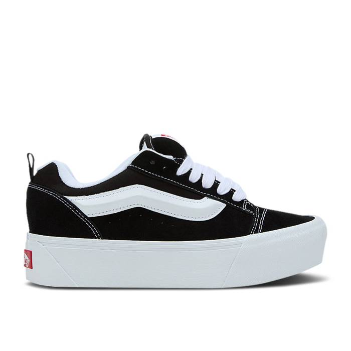 ヴァンズ Vans 【 Knu Stack 'Black White' Men Black/True White 】 メンズ 黒色 ブラック 白色 ホワイト