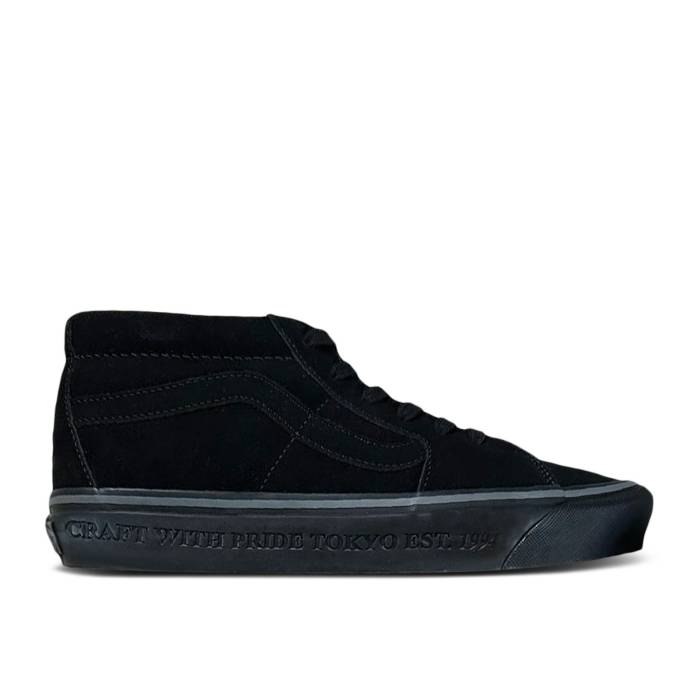 ヴァンズ Vans 【 Neighborhood X Sk8-Mid 83 Dx \u0027Black\u0027 Men Black 】 メンズ 黒いこと 黒いこと