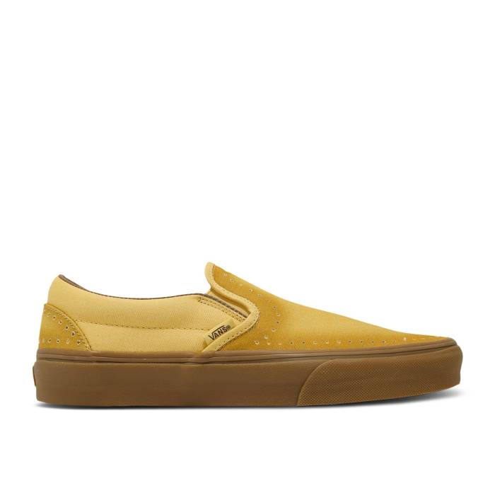 ヴァンズ Vans 【 Classic Slip-On \u0027Asia City Pack - Dalgona\u0027 Men Tan 】 古典派音楽 slip-on スリッポン シティ メンズ